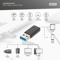 USB Type-C Adapter, USB A - USB-C — Buy in Cyprus with Fast Delivery