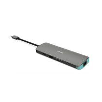i-tec USB-C Docking Station - C31NANODOCKLANPD - 4K@60Hz, 100W PD, HDMI, Gigabit LAN, SD/microSD, 3x USB3.0