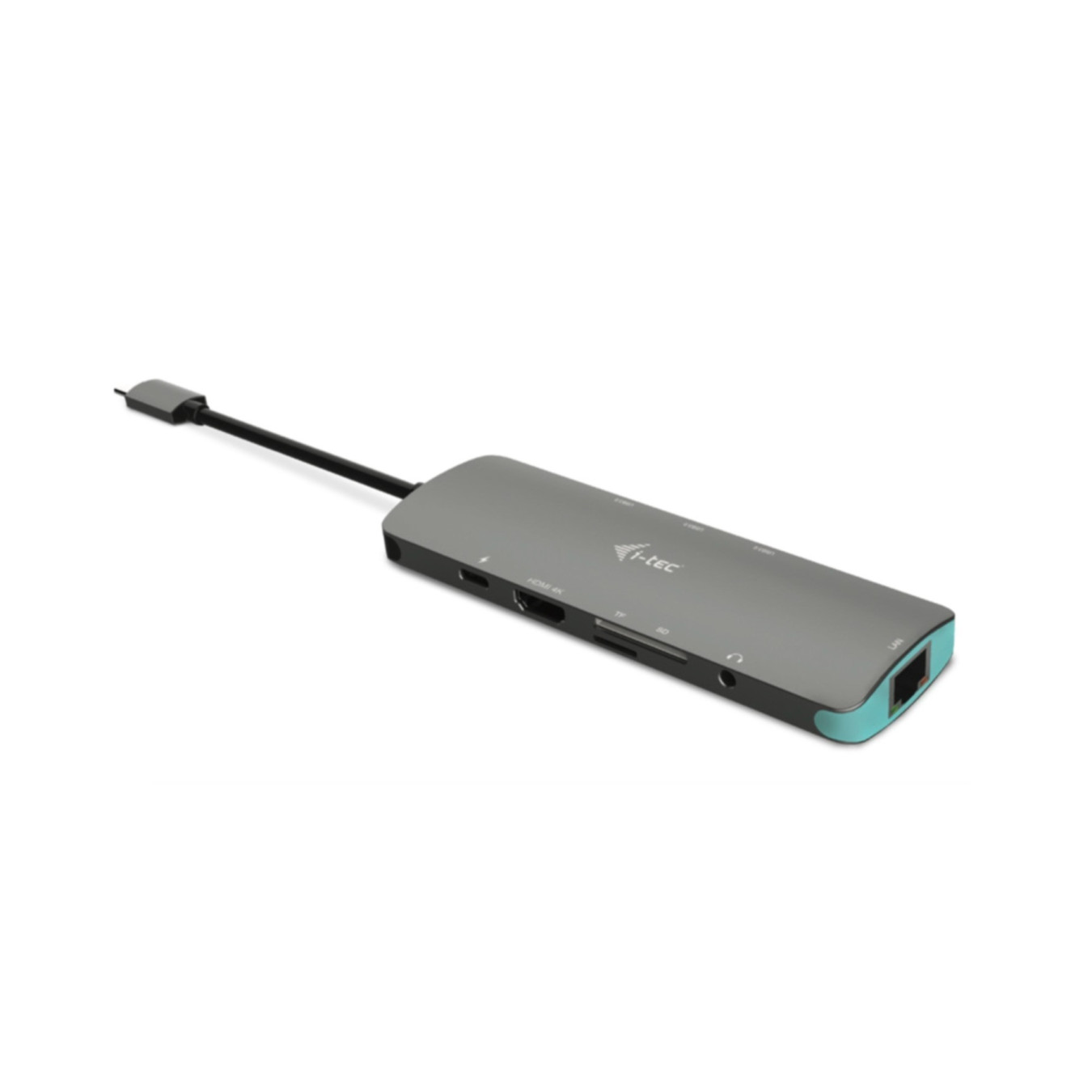 i-tec USB-C Docking Station - C31NANODOCKLANPD - 4K@60Hz, 100W PD, HDMI, Gigabit LAN, SD/microSD, 3x USB3.0