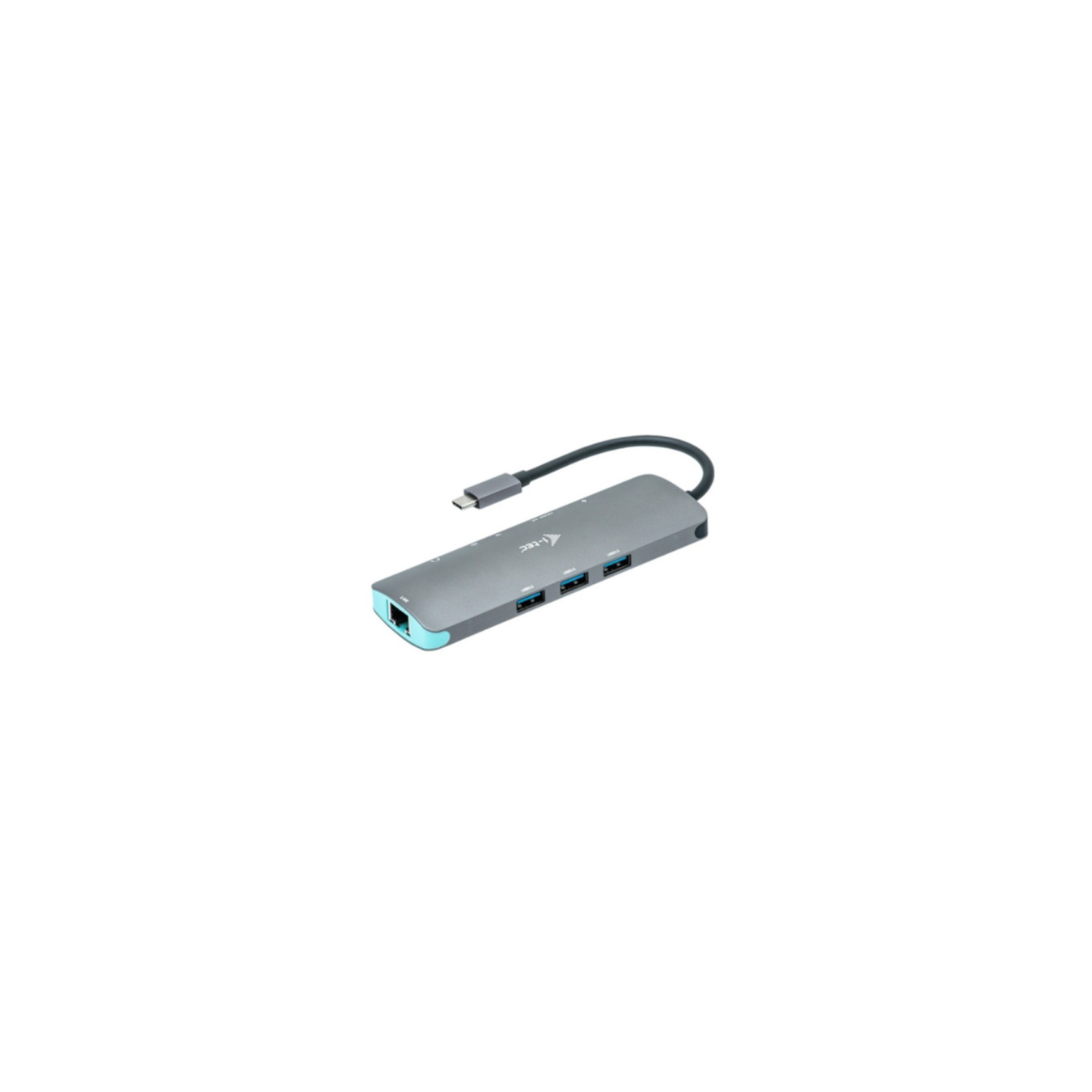 i-tec USB-C Docking Station - C31NANODOCKLANPD - 4K@60Hz, 100W PD, HDMI, Gigabit LAN, SD/microSD, 3x USB3.0