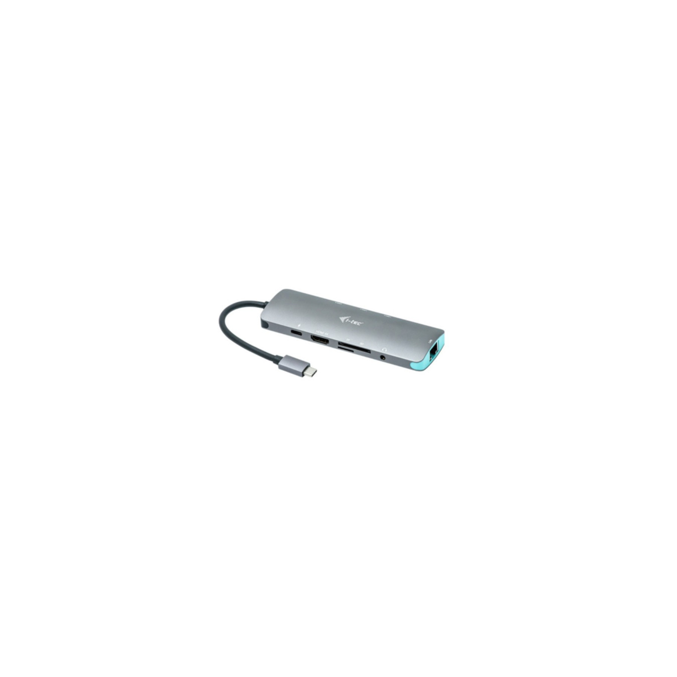 i-tec USB-C Docking Station - C31NANODOCKLANPD - 4K@60Hz, 100W PD, HDMI, Gigabit LAN, SD/microSD, 3x USB3.0