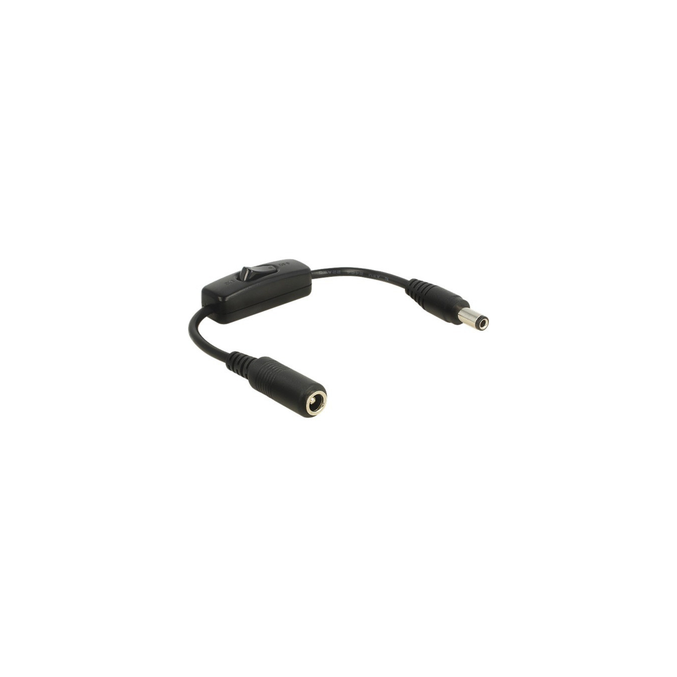 Apapter DC 5.5x2.5mm plug to 5.5x2.5mm socket, cable — Buy in Cyprus with Fast Delivery