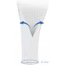 Braided hose with Velcro fastener, 2 meters x Ø 19mm — Buy in Cyprus with Fast Delivery