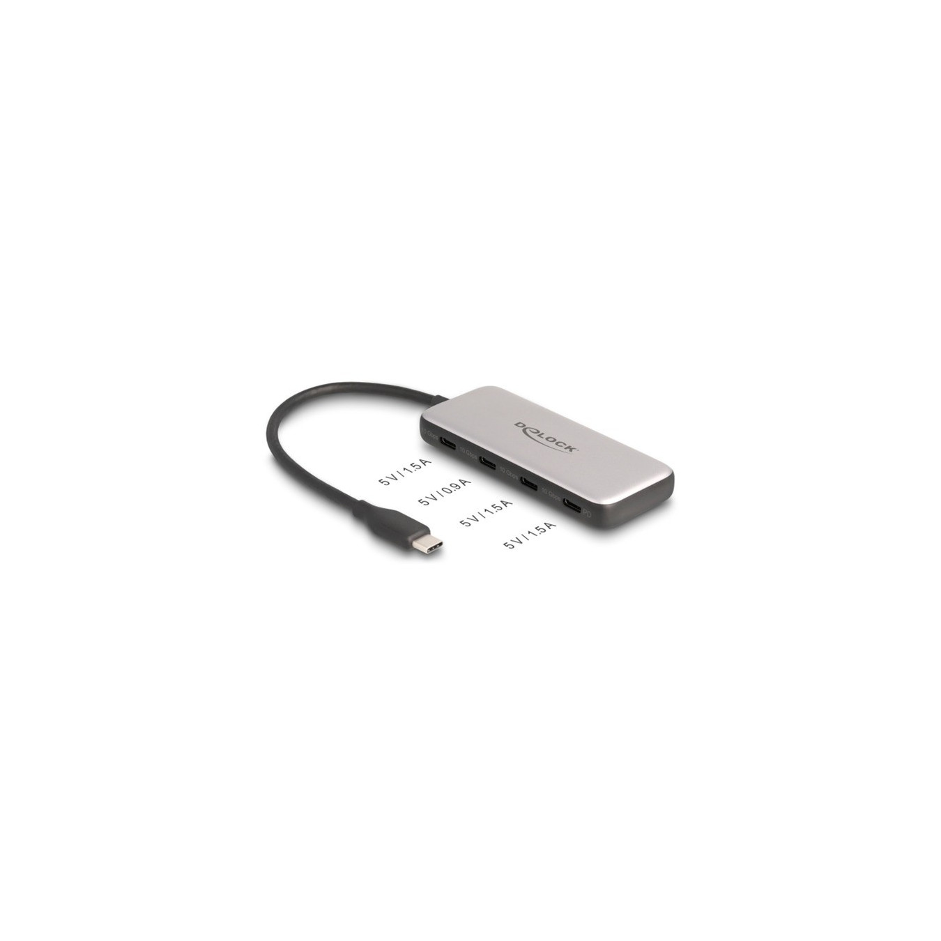 USB 10 Gbps USB Type-C Hub mit 4 x USB Type-C, USB-Hub — Buy in Cyprus with Fast Delivery