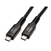 USB-C to USB-C Cable 1m - 240W PD, 40 Gbps Data, Black — Buy in Cyprus with Fast Delivery