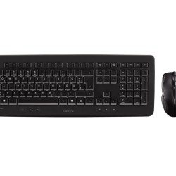 Buy Cherry DW5100 Wireless Keyboard & Mouse Combo - JD-0520DE-2 - Black, German ... in Cyprus, Nicosia, Limassol, Larnaka, Pafos