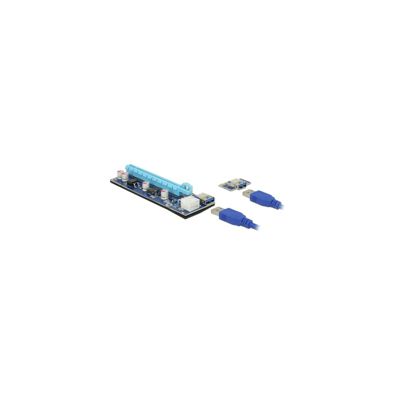 Riser Card PCI x1 to x16 USB Kabel — Buy in Cyprus with Fast Delivery