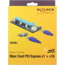 Riser Card PCI x1 to x16 USB Kabel — Buy in Cyprus with Fast Delivery
