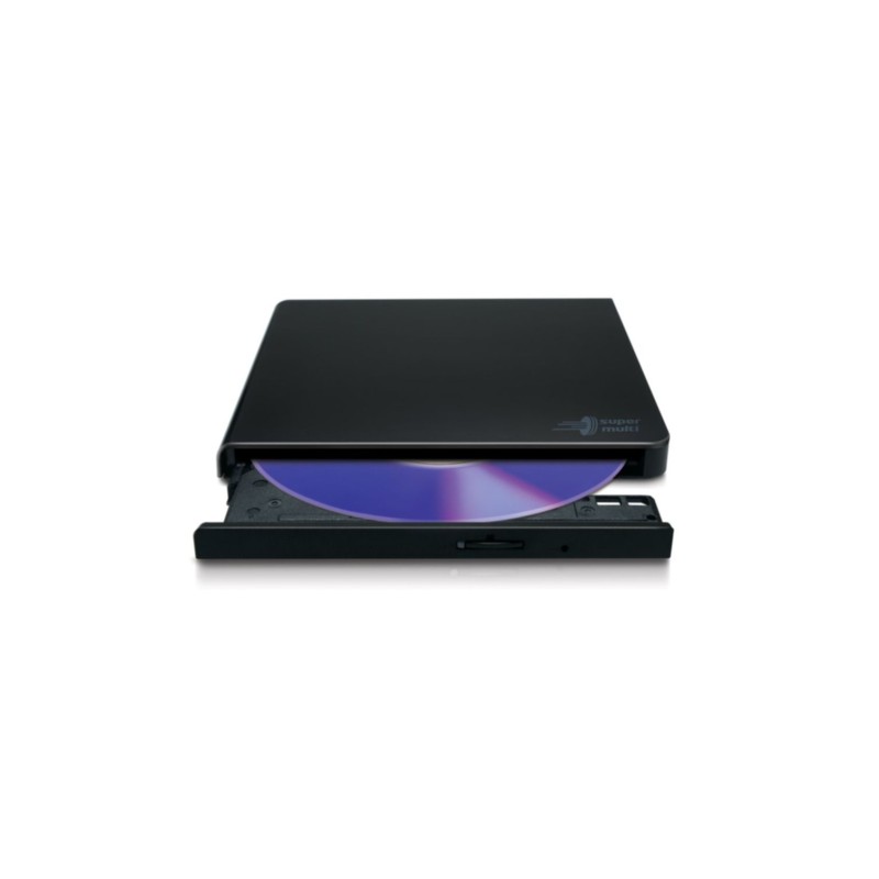 Buy Slim External DVD Writer - HLDS GP57EB40 - Black, USB, M-DISC Support, Windo... in Cyprus, Nicosia, Limassol, Larnaka, Pafos