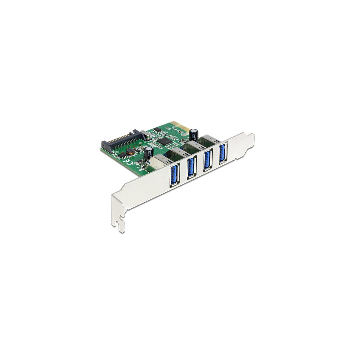 PCI Express card to 4 x external USB 3.0, interface card — Buy in Cyprus with Fast Delivery