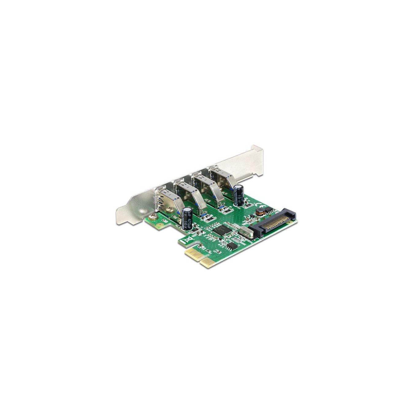 PCI Express card to 4 x external USB 3.0, interface card — Buy in Cyprus with Fast Delivery