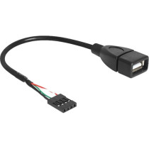 USB 2.0 cable, 4 pin header to USB-A socket, adapter — Buy in Cyprus with Fast Delivery