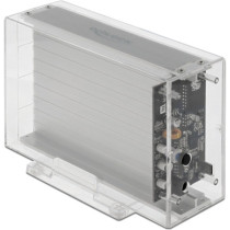 External dual housing for 2 x 3.5' SATA HDD with USB Type-C socket, drive housing — Buy in Cyprus with Fast Delivery