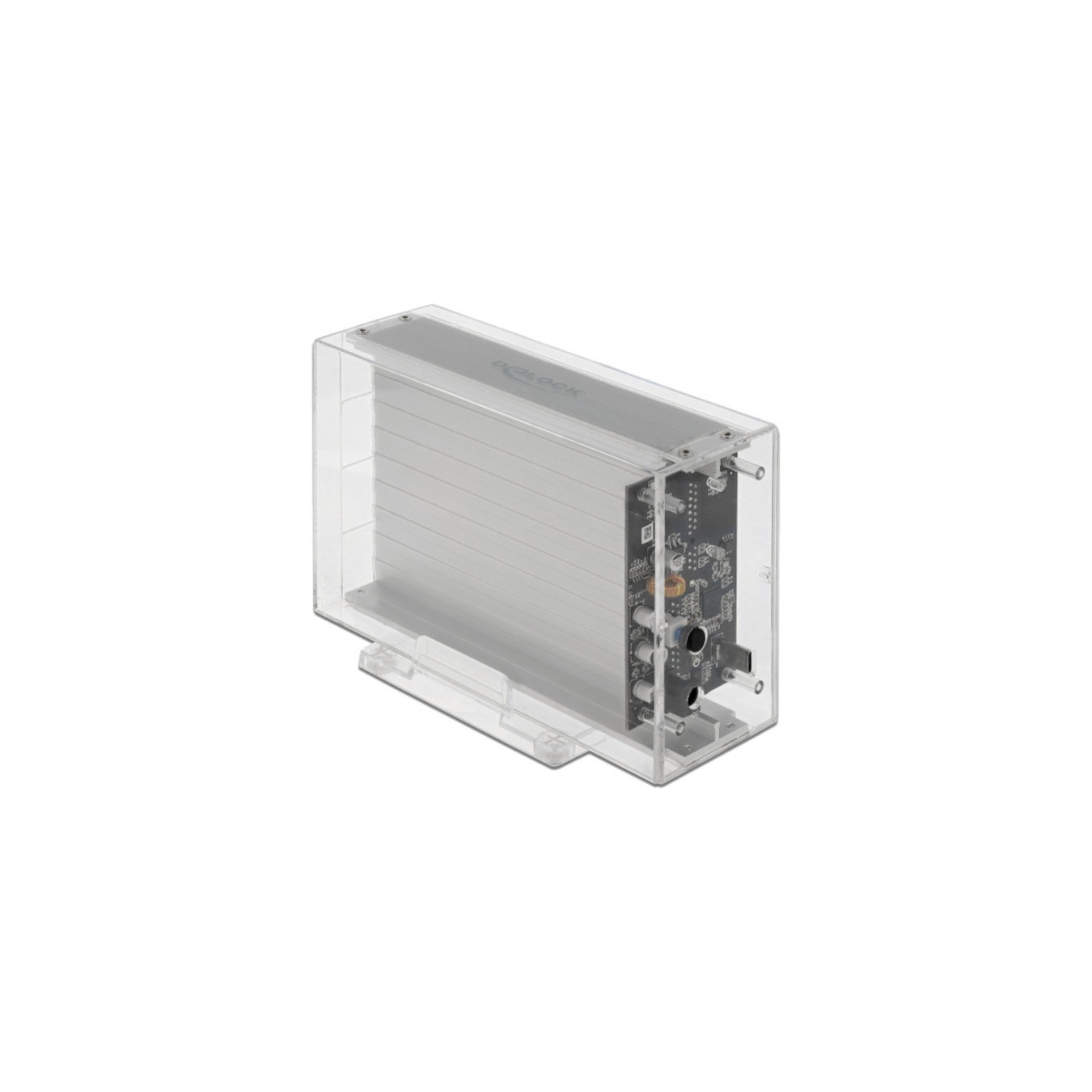 External dual housing for 2 x 3.5' SATA HDD with USB Type-C socket, drive housing — Buy in Cyprus with Fast Delivery