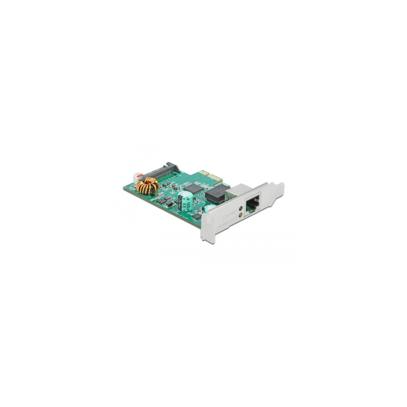 PCI Express x1 Karte 1 x RJ45 2,5 Gigabit LAN PoE+ RTL8125, LAN-Adapter — Buy in Cyprus with Fast Delivery
