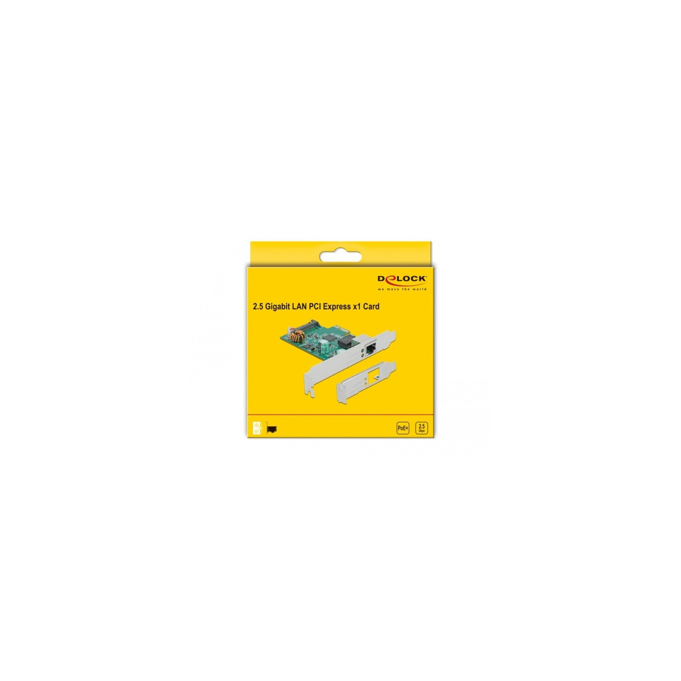 PCI Express x1 Karte 1 x RJ45 2,5 Gigabit LAN PoE+ RTL8125, LAN-Adapter — Buy in Cyprus with Fast Delivery