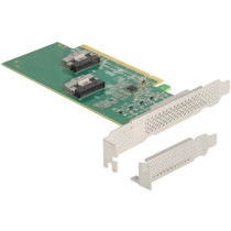 PCI Express 4.0 x16 card to 4 x SFF-8639 NVMe, controller — Buy in Cyprus with Fast Delivery