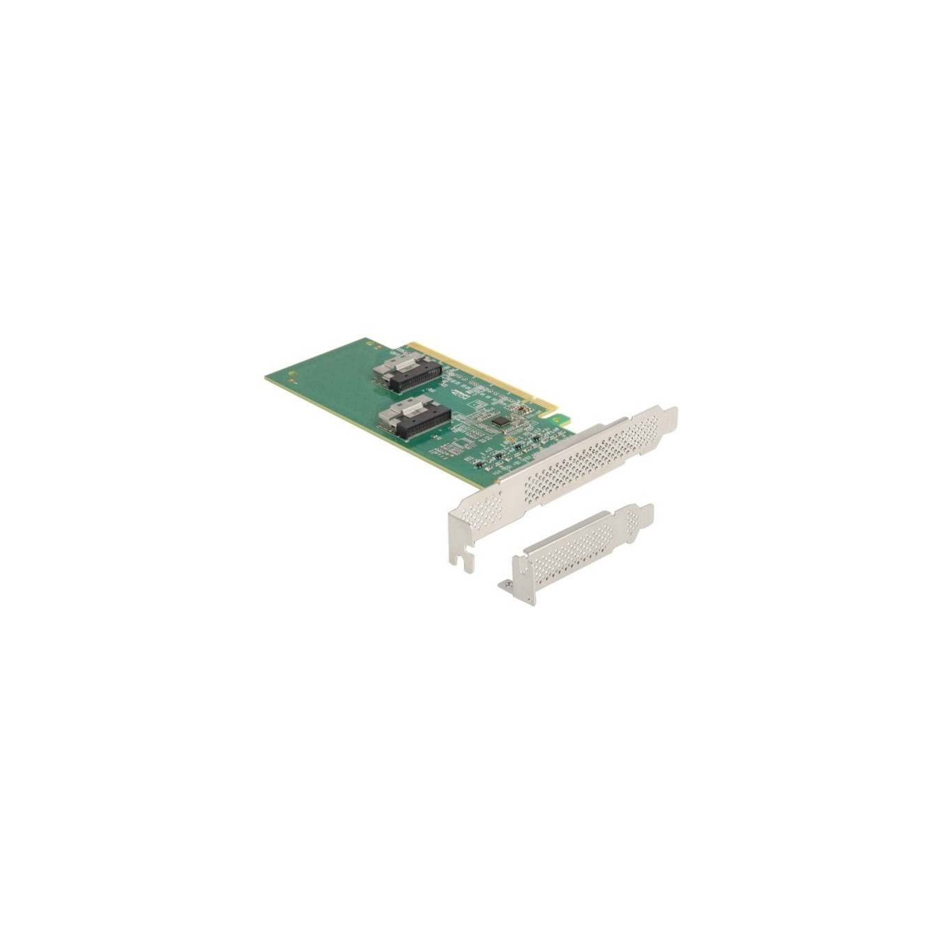 PCI Express 4.0 x16 card to 4 x SFF-8639 NVMe, controller — Buy in Cyprus with Fast Delivery