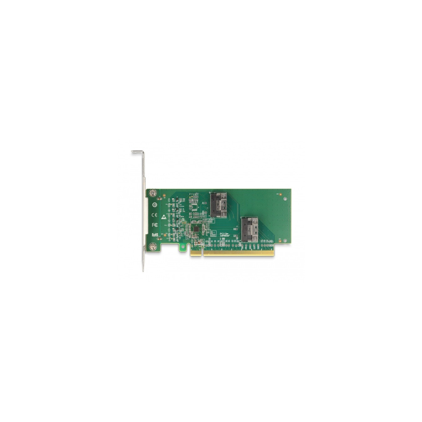 PCI Express 4.0 x16 card to 4 x SFF-8639 NVMe, controller — Buy in Cyprus with Fast Delivery