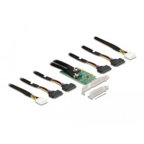 PCI Express 4.0 x16 card to 4 x SFF-8639 NVMe, controller — Buy in Cyprus with Fast Delivery