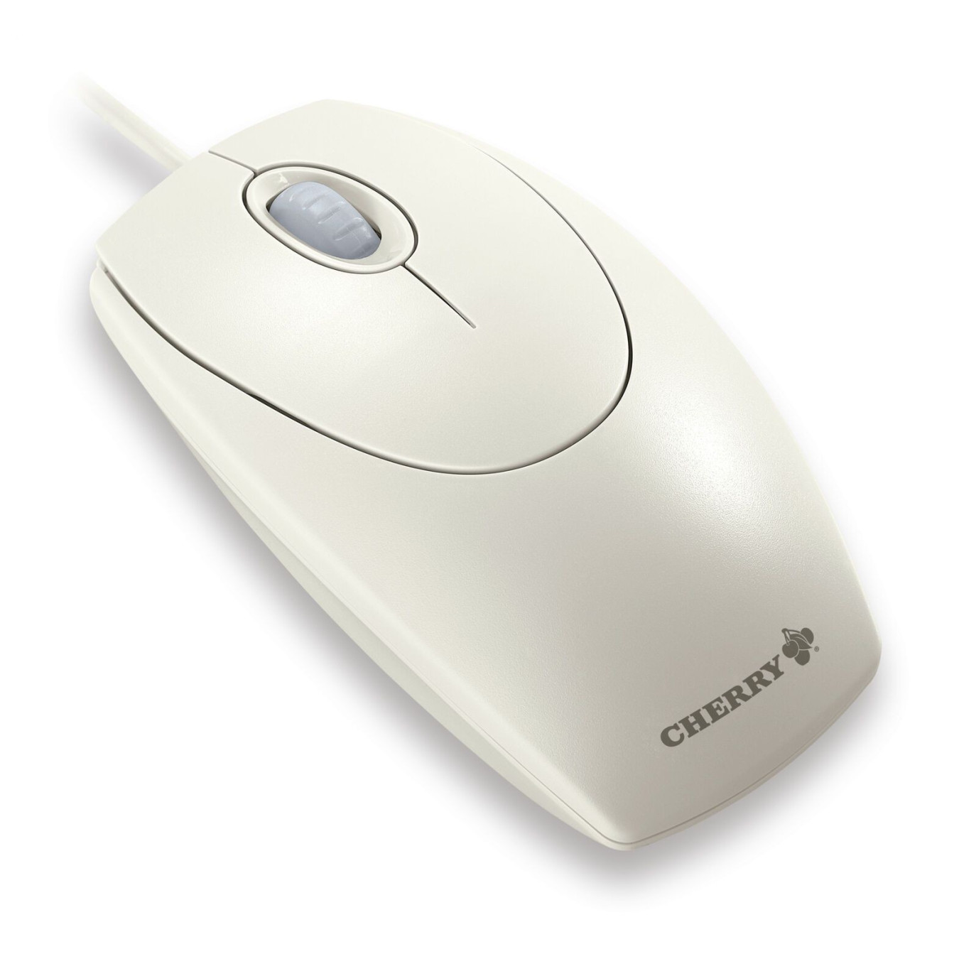 Cherry WheelMouse M-5400 - Optical Wired Mouse, 1000 DPI, Ambidextrous, Light Gray — Buy in Cyprus with Fast Delivery