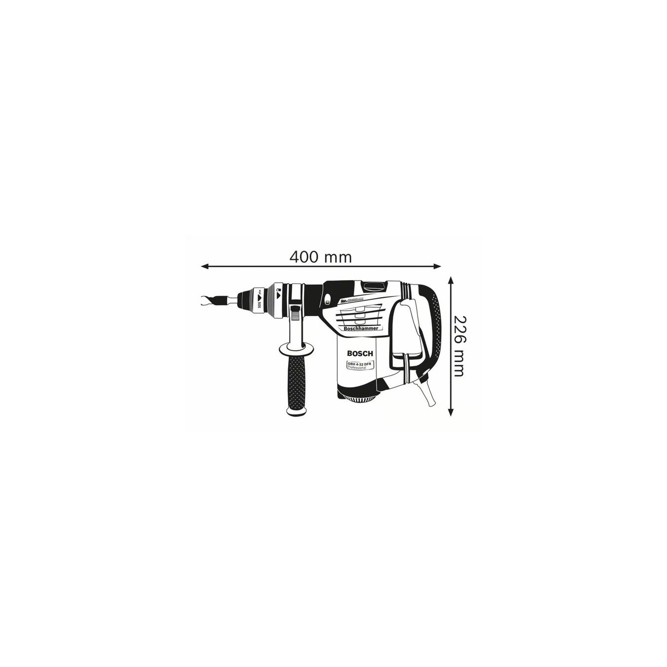 Hammer drill GBH 4-32 DFR Professional — Buy in Cyprus with Fast Delivery