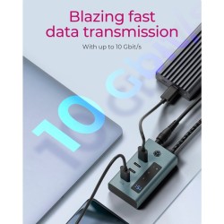 ICY BOX IB-HUB1454-C31 USB-C Hub 4x 10Gbps w/20W PD | ICYBOX — Armenius Store Cyprus