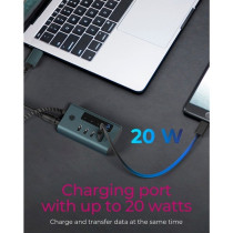 ICY BOX IB-HUB1454-C31 4-Port USB-C Hub – 10Gbps 20W PD | Armenius Store