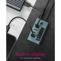 ICY BOX IB-HUB1454-C31 4-Port USB-C Hub – 10Gbps 20W PD | Armenius Store
