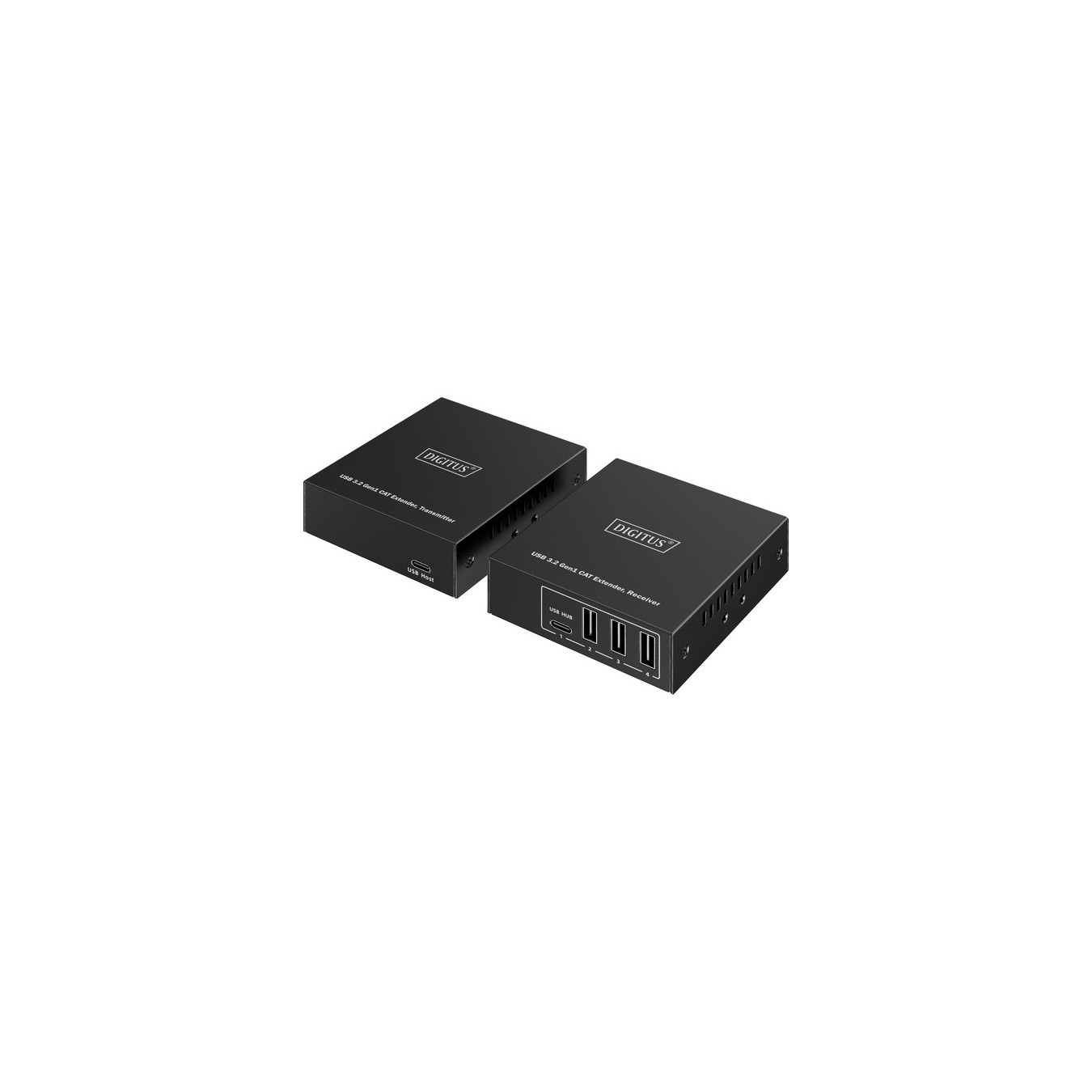 USB 3.2 Gen1 CAT Extender-Set, 5Gbps, 100 Meter, USB-Extender — Buy in Cyprus with Fast Delivery