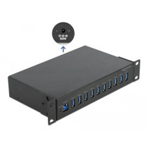 25,4 cm (10') Industrie Hub 10 x USB 3.2 Gen 1 Typ-A, USB-Hub — Buy in Cyprus with Fast Delivery