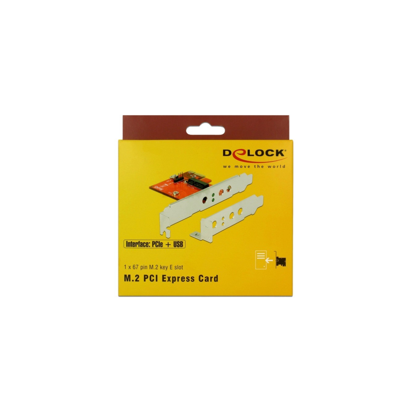 PCIe Karte to 1x intern M.2 E Low Profile, WLAN-Adapter — Buy in Cyprus with Fast Delivery