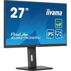 Buy iiyama ProLite XUB2763QSU-B1 - 27" QHD (2560x1440) IPS 100Hz 2ms - Black, He... in Cyprus, Nicosia, Limassol, Larnaka, Pafos