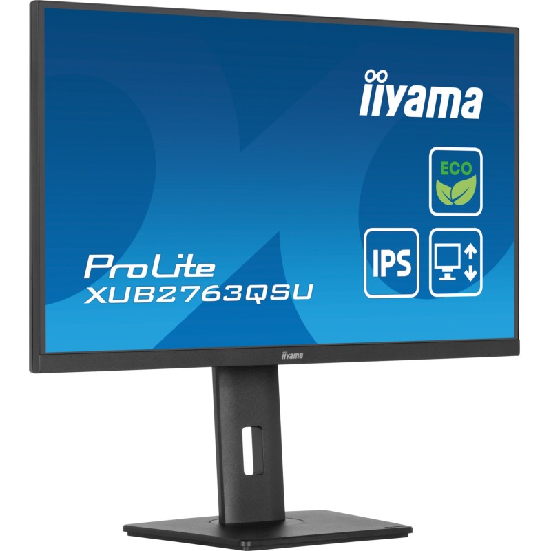 Buy iiyama ProLite XUB2763QSU-B1 - 27" QHD (2560x1440) IPS 100Hz 2ms - Black, He... in Cyprus, Nicosia, Limassol, Larnaka, Pafos