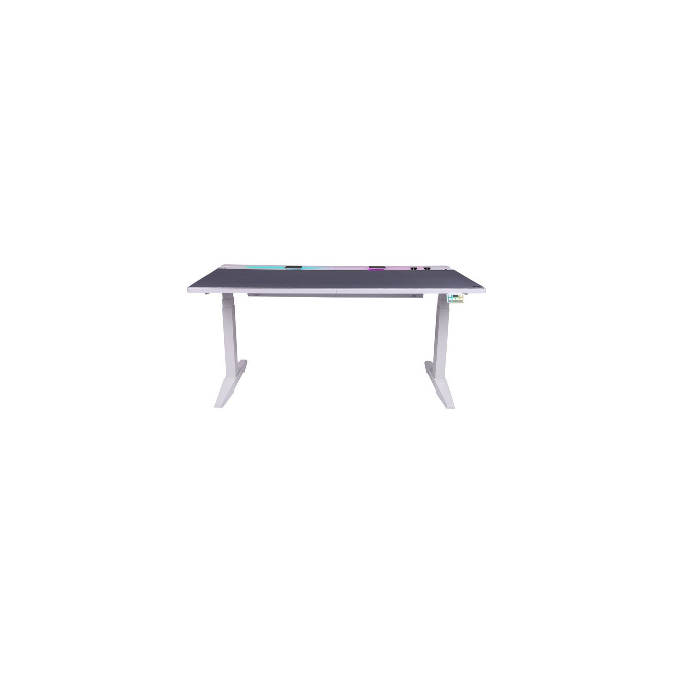 G700 RGB White Gaming Desk, Gaming-Tisch — Buy in Cyprus with Fast Delivery
