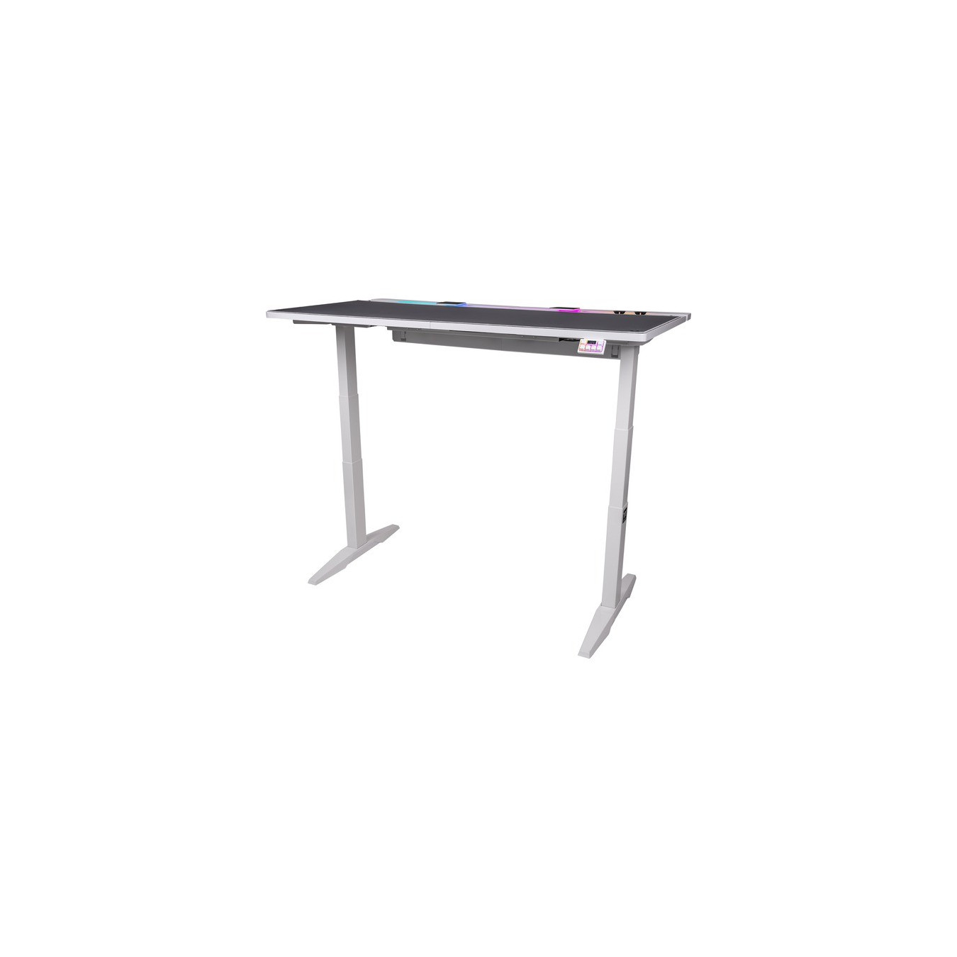 G700 RGB White Gaming Desk, Gaming-Tisch — Buy in Cyprus with Fast Delivery