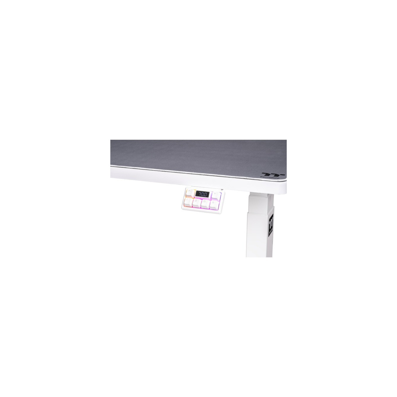 G700 RGB White Gaming Desk, Gaming-Tisch — Buy in Cyprus with Fast Delivery
