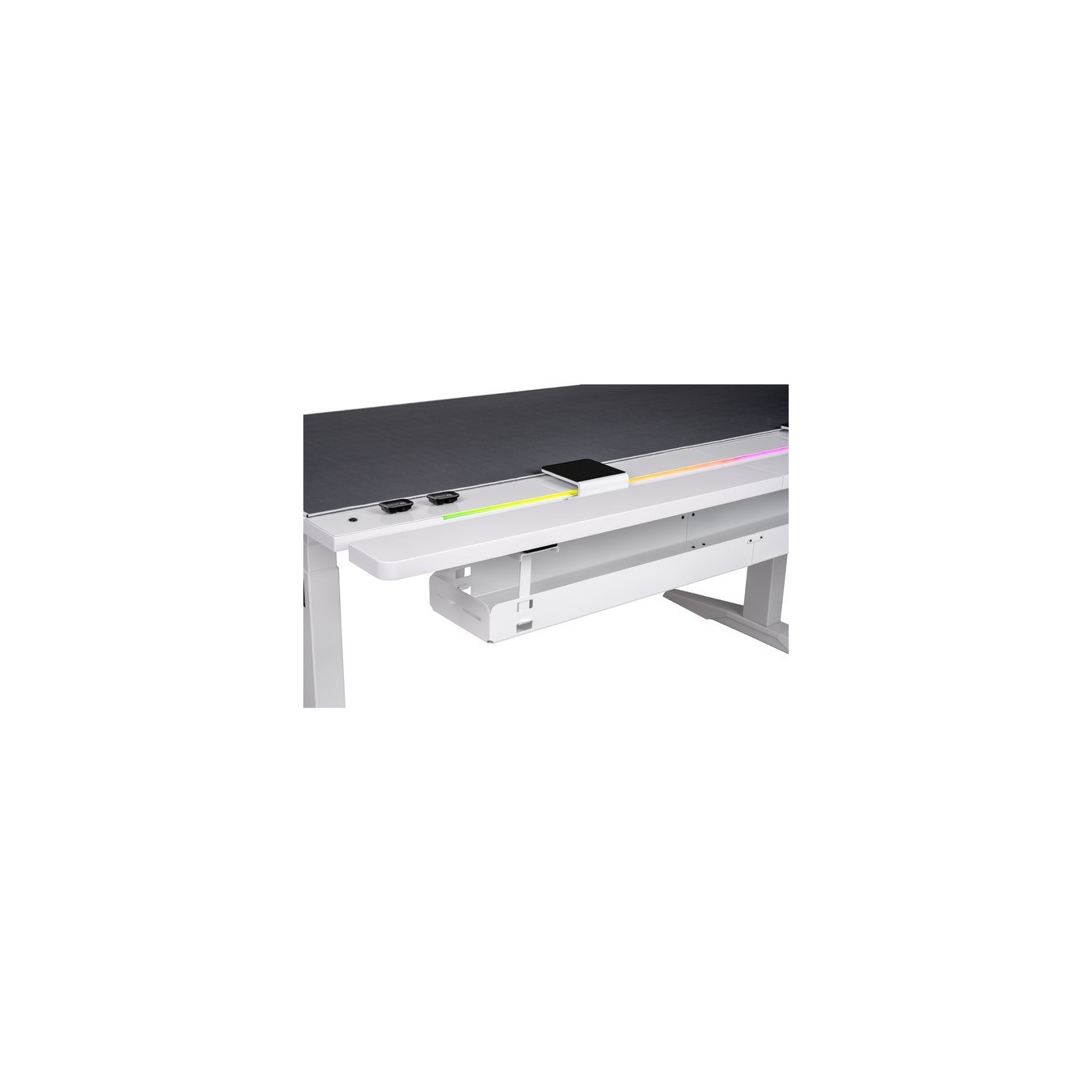 G700 RGB White Gaming Desk, Gaming-Tisch — Buy in Cyprus with Fast Delivery