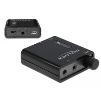 Portable stereo headphone amplifier with two outputs and bass boost — Buy in Cyprus with Fast Delivery