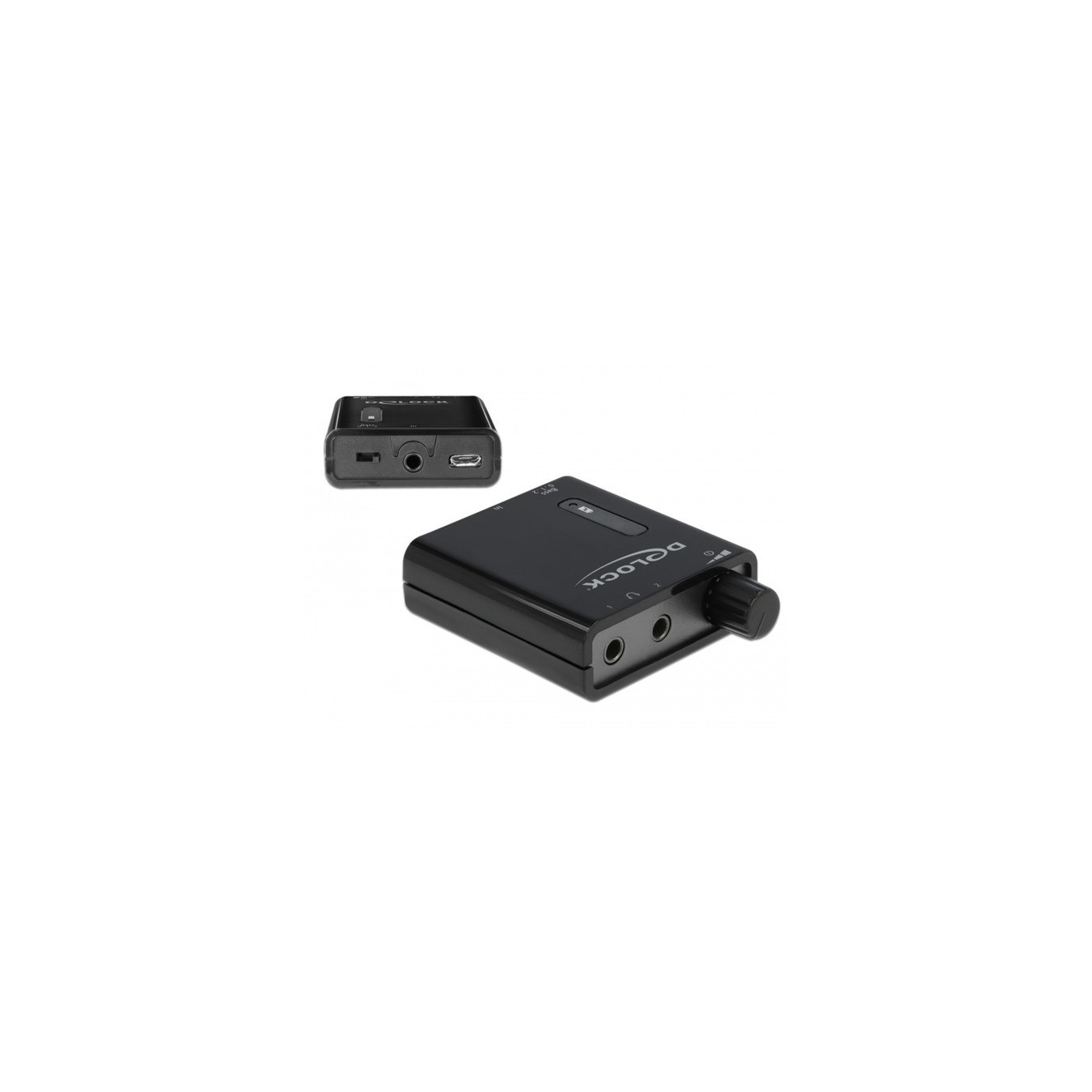 Portable stereo headphone amplifier with two outputs and bass boost — Buy in Cyprus with Fast Delivery