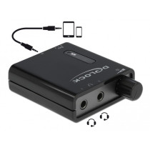 Portable stereo headphone amplifier with two outputs and bass boost — Buy in Cyprus with Fast Delivery