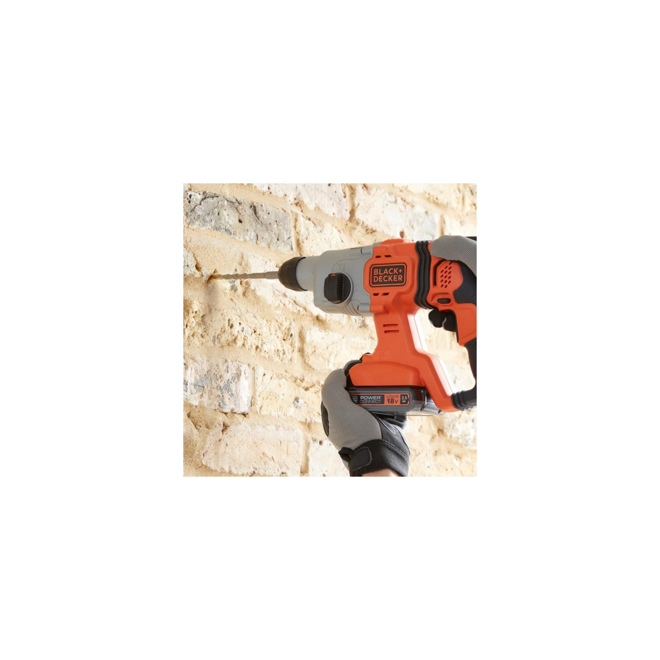 Cordless combination hammer BCD900E2K, 18 volts, hammer drill — Buy in Cyprus with Fast Delivery