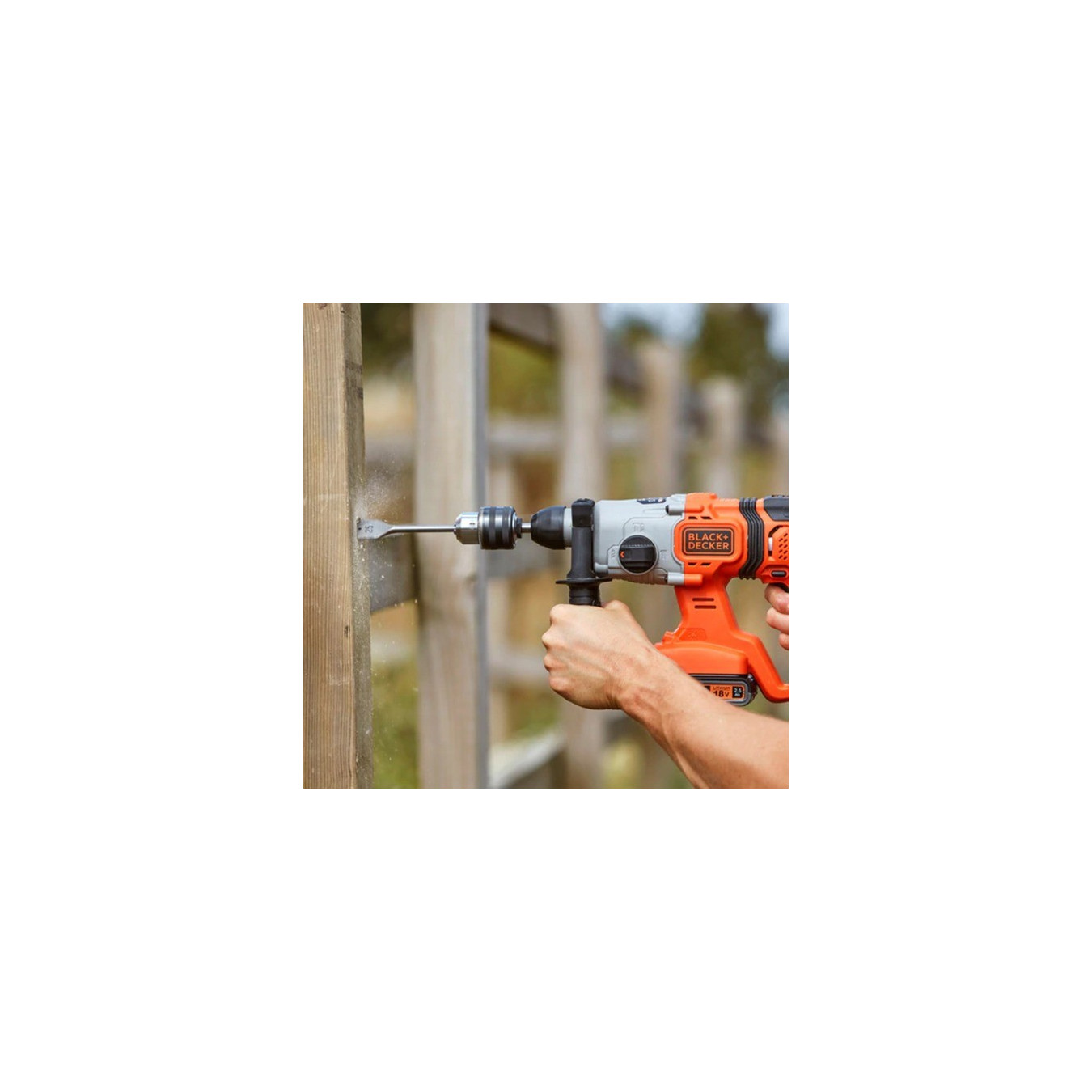 Cordless combination hammer BCD900E2K, 18 volts, hammer drill — Buy in Cyprus with Fast Delivery