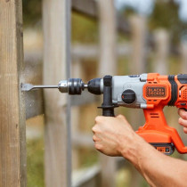 Cordless combination hammer BCD900E2K, 18 volts, hammer drill — Buy in Cyprus with Fast Delivery