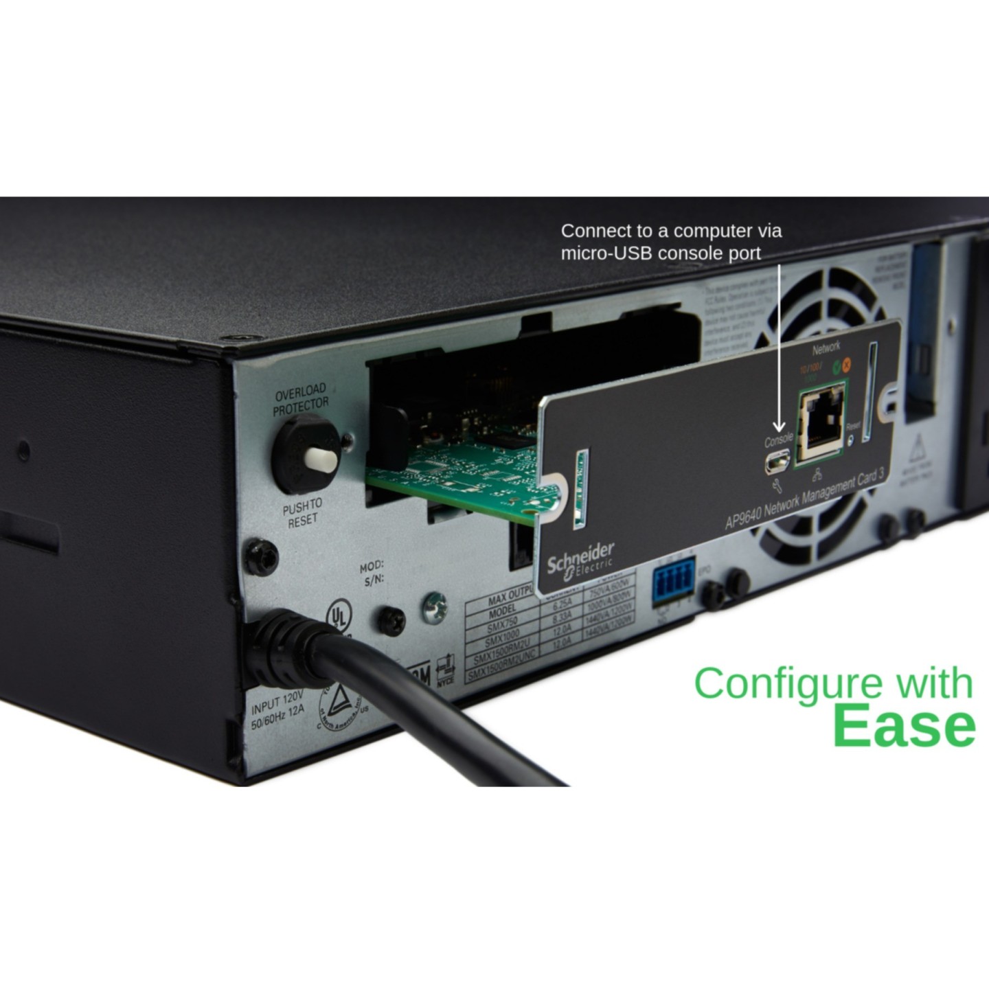 APC Network Management Card 3 - AP9640 - Remote Ethernet/SNMP Management Module for UPS — Buy in Cyprus with Fast Delivery