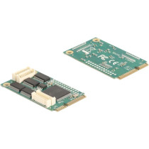 Mini PCIe I O full size 4 x serial RS-232, interface extension — Buy in Cyprus with Fast Delivery