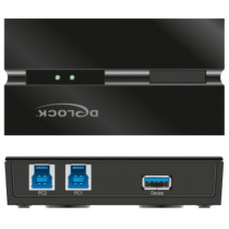 USB 3.0 switch for 2 PCs on 1 device, USB switch — Buy in Cyprus with Fast Delivery