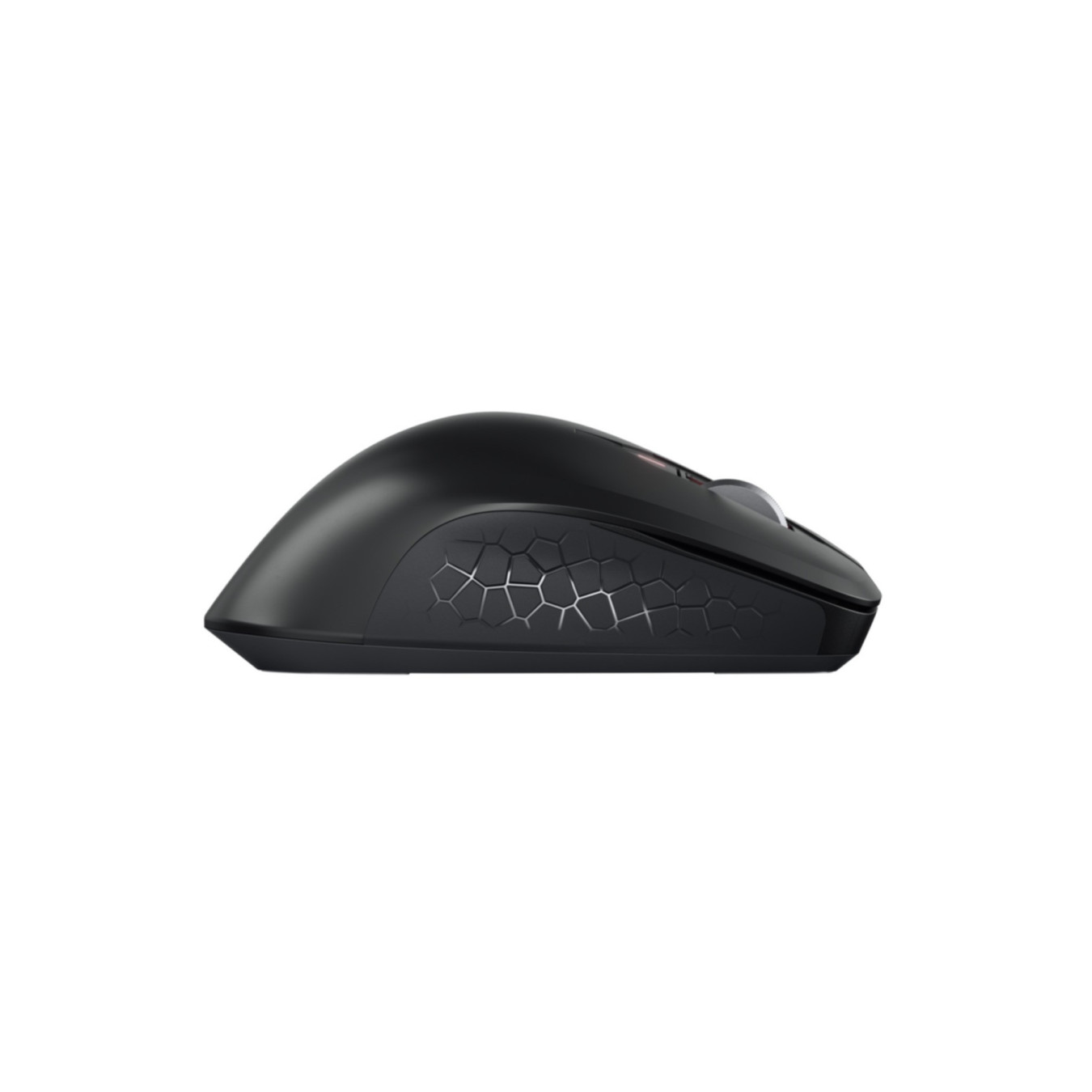 Cherry STREAM COMFORT Wireless Mouse - Right-Hand Ergonomic, 4000 DPI, 2.4 GHz Nano Receiver - Black/Grey