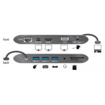 USB Type C 3.1 Dockingstation 4K — Buy in Cyprus with Fast Delivery
