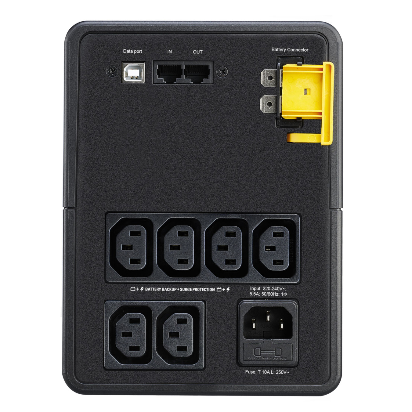 APC Back-UPS BX1200MI - 1200VA (650W) Line-Interactive UPS - Black, 6× IEC C13 outlets, USB, AVR